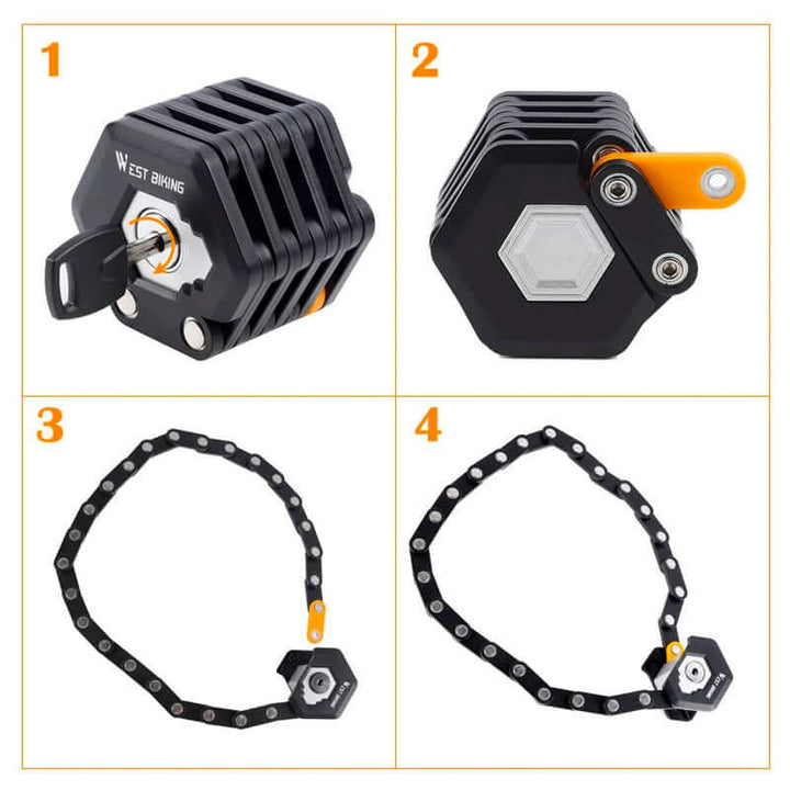 Ultimate Secure Bike Lock - TitanLock Pro