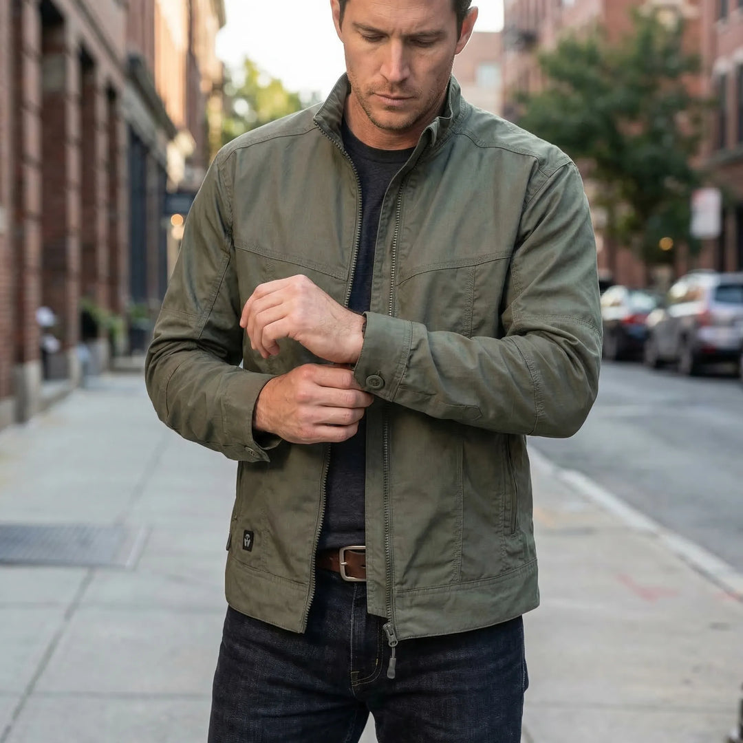 Between-Season Men's Casual Jacket - Oliver