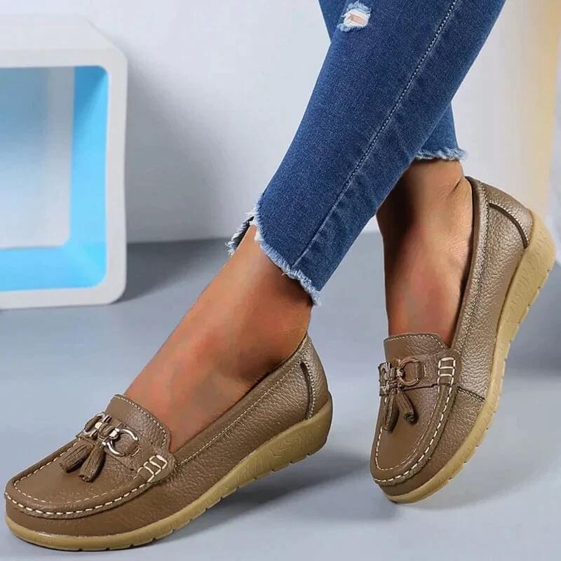 Ergonomische Lederen Sandalen - ElegaWalk