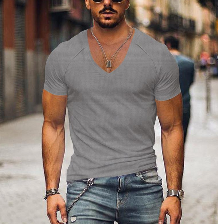 Men's V-Neck T-Shirt – Timo