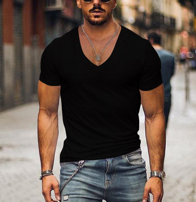 Men's V-Neck T-Shirt – Timo