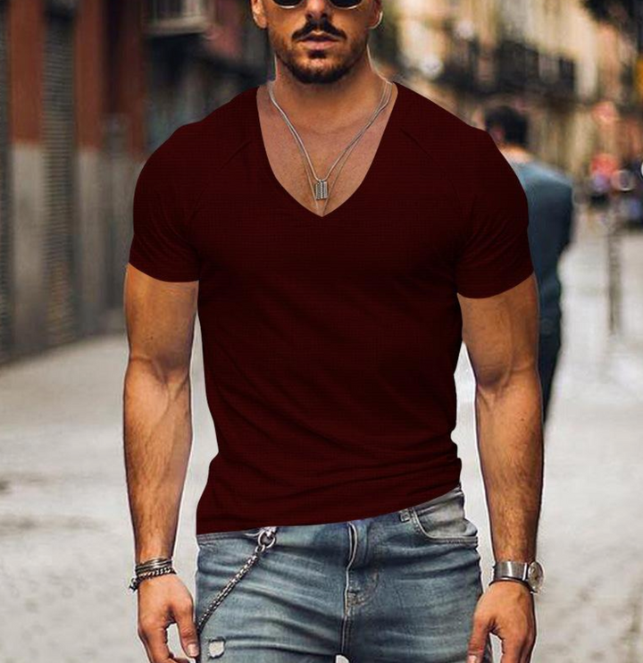 Men's V-Neck T-Shirt – Timo