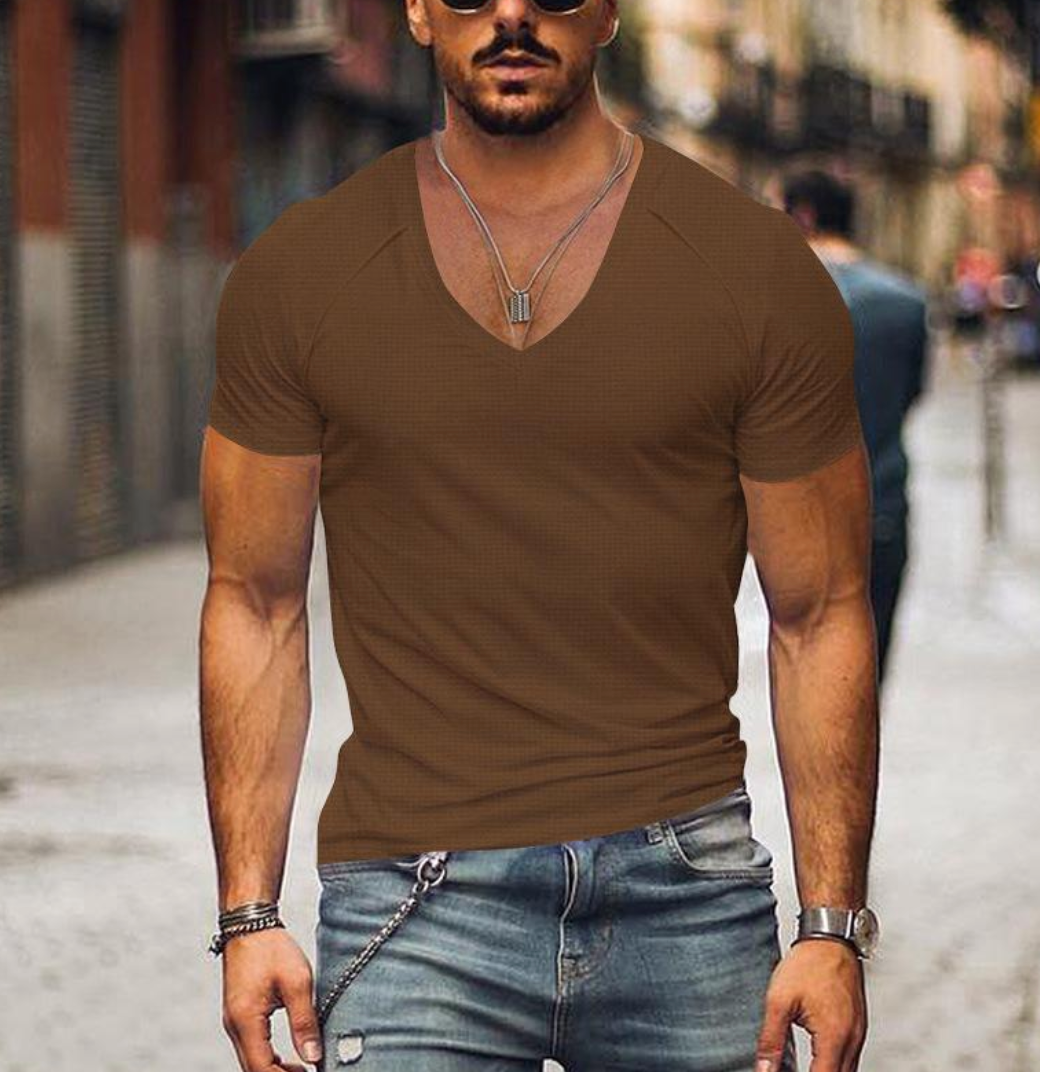 Men's V-Neck T-Shirt – Timo
