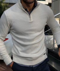 Modny pulower na zamek - GentZip