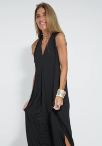 Two-piece Slimming Dress with Vest – Loreen