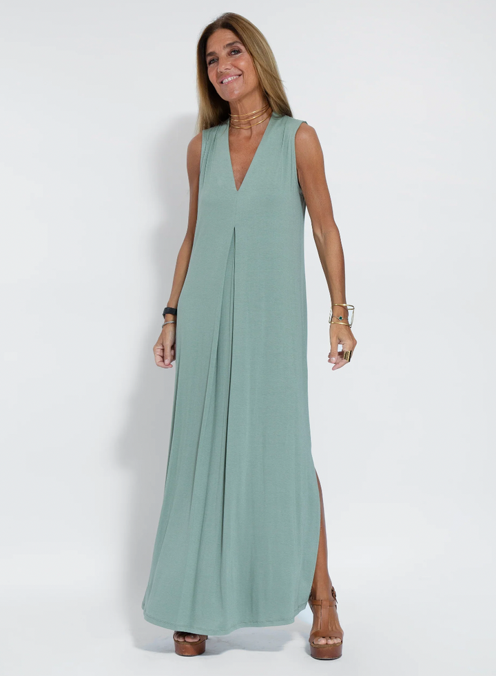 Two-piece Slimming Dress with Vest – Loreen