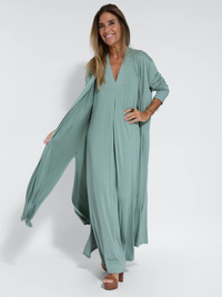 Two-piece Slimming Dress with Vest – Loreen