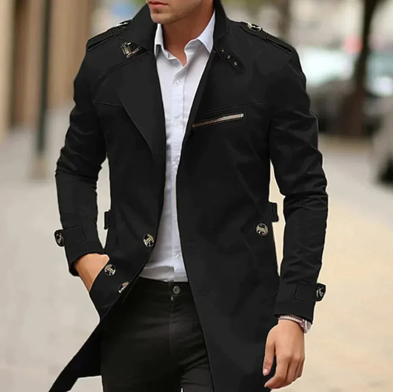 Classic Men's Trench Coat – Fabrizio