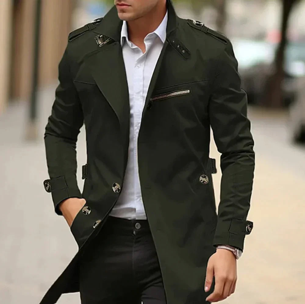 Classic Men's Trench Coat – Fabrizio