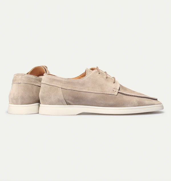 Luxury Leather Lace-Up Loafers for Men - Diederik