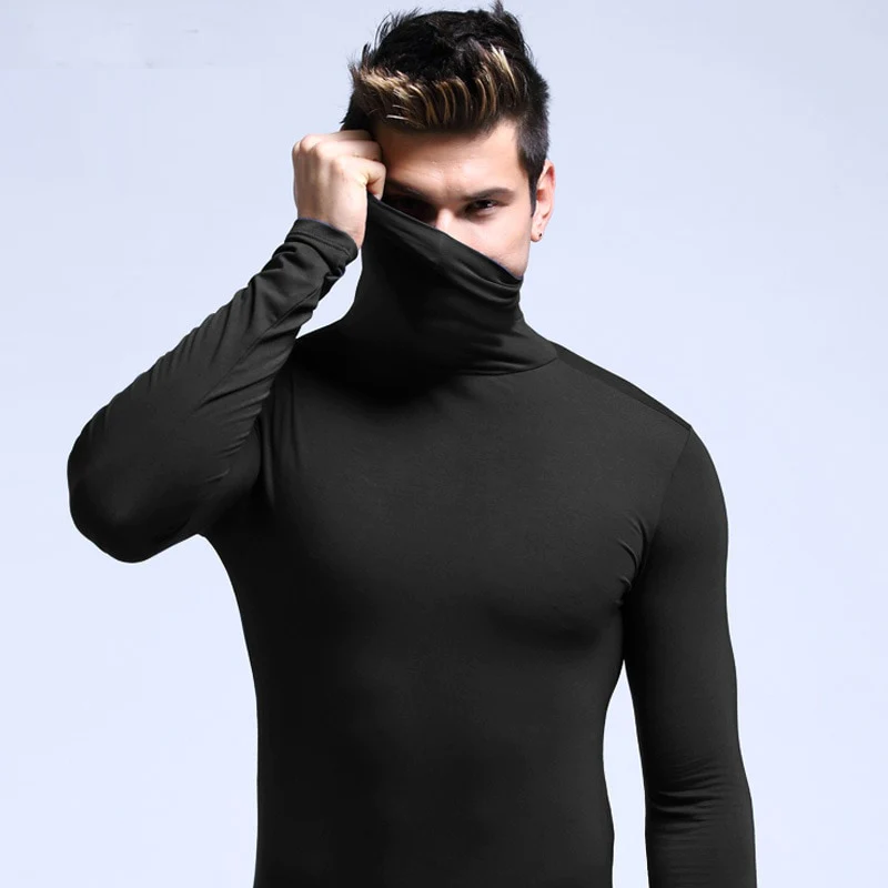 Sammy Jackson™ Thermo Top | Tight Long-Sleeve Undershirt with High Collar