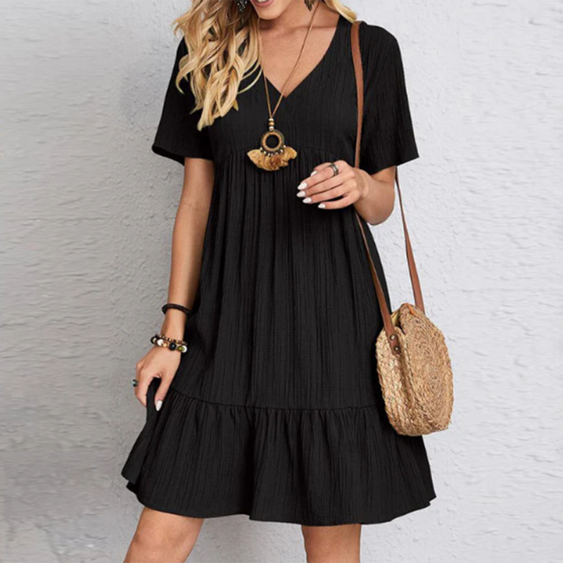 Stylish Casual Summer Dress - Lina