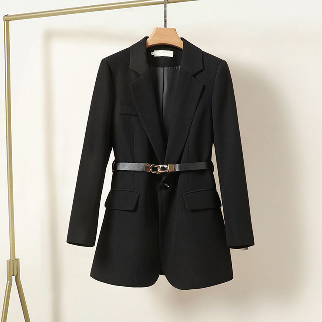Dames Blazer met Ceintuur – Melisande