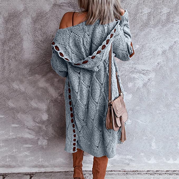 Sammy Jackson™ Evelyn | Stylish Long Vest - Comfy with Hood