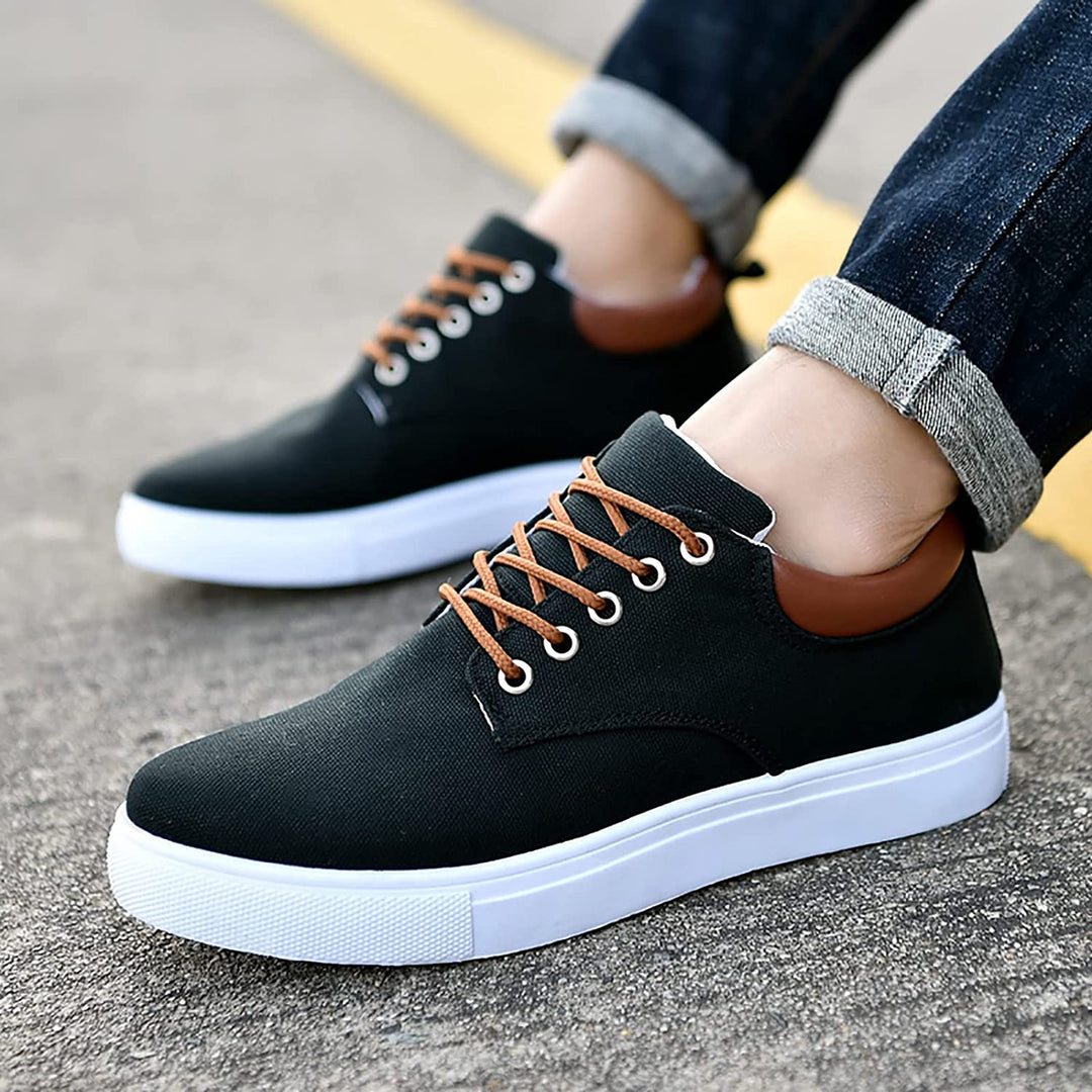 Sammy Jackson™ David Sneakers | Stoere herensneakers met witte zool