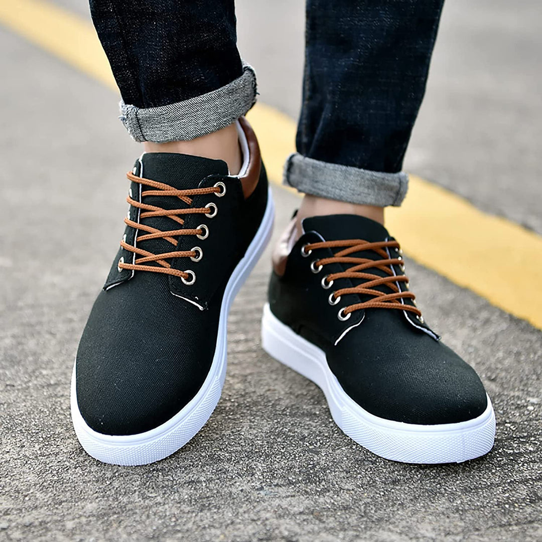 Sammy Jackson™ David Sneakers | Stoere herensneakers met witte zool