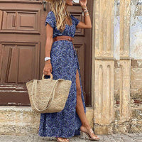 Alvare - Stylish Boho Dress with Slit