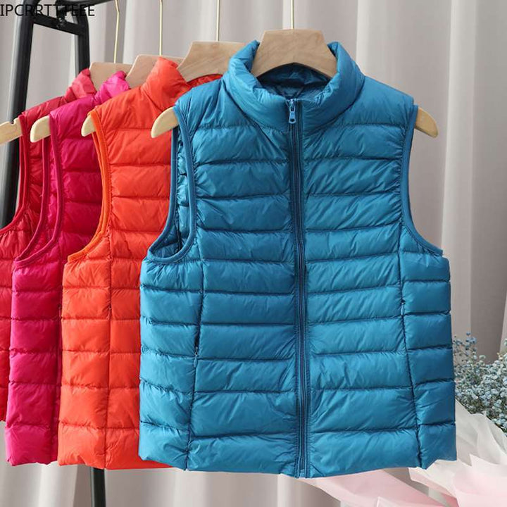 Lichte Gewatteerde Bodywarmer met Vrouwelijke Pasvorm - Juliette