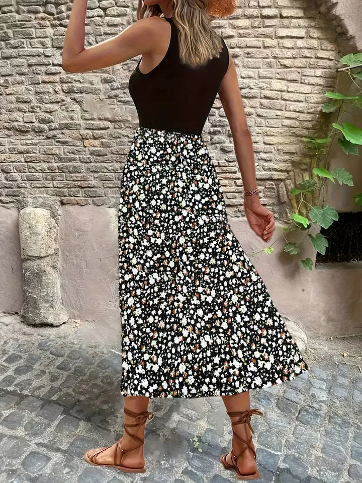 Bohemian Flowy Maxi Dress - Naomi