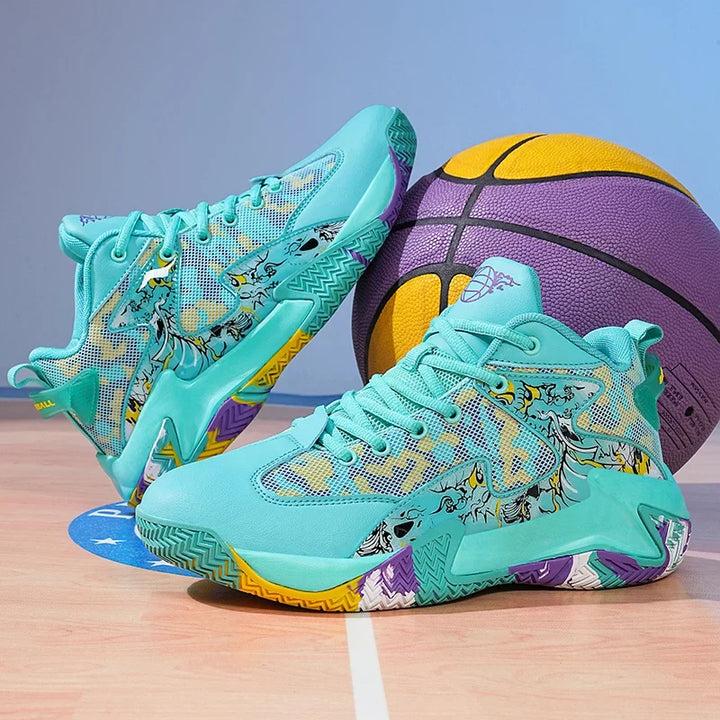 Bold Graphic Court Trainer - Seth