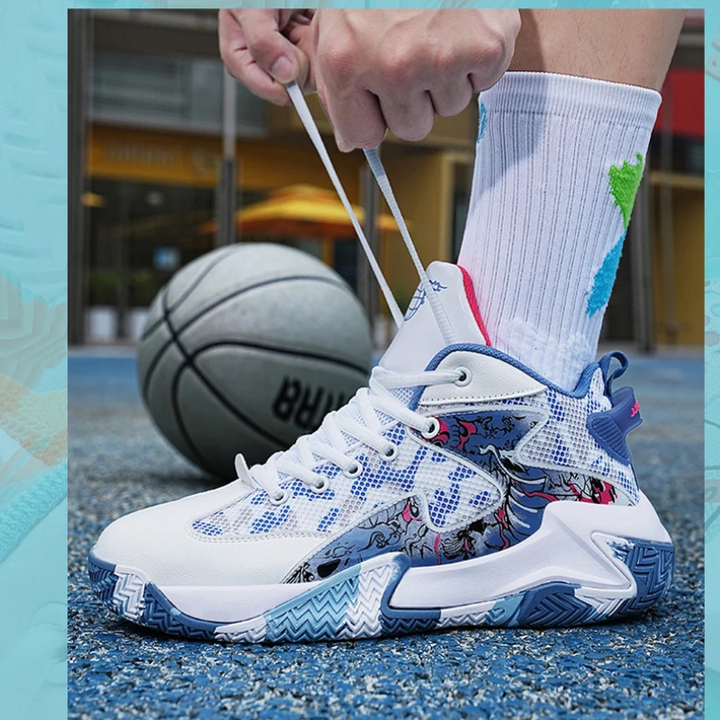 Bold Graphic Court Trainer - Seth