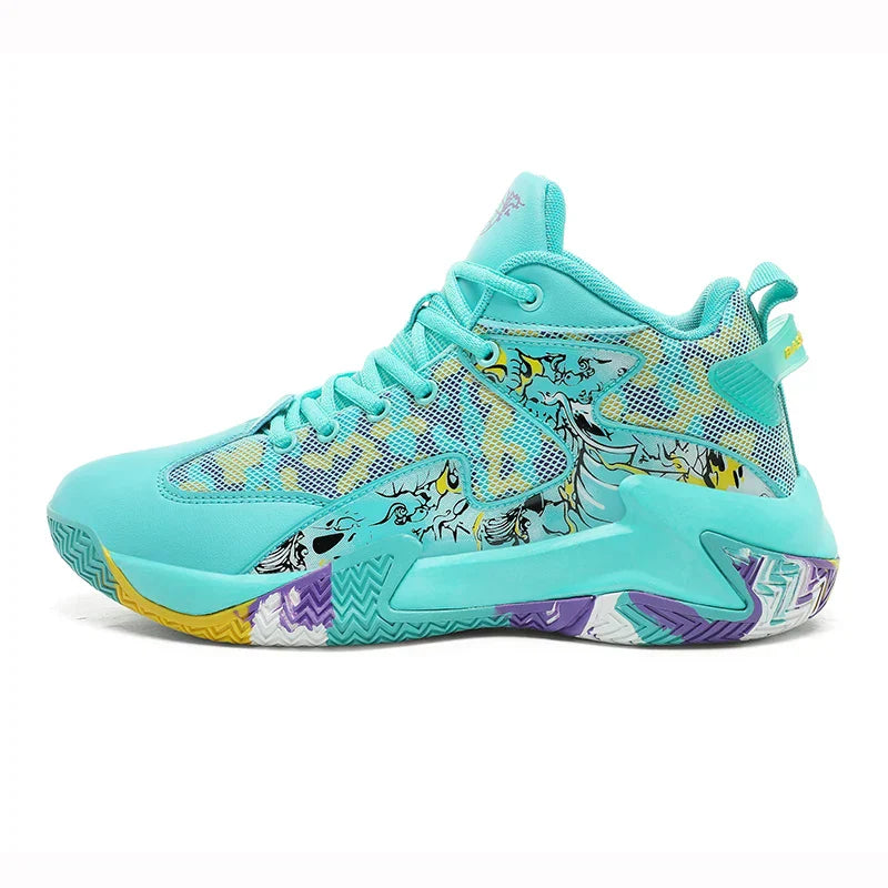 Bold Graphic Court Trainer - Seth