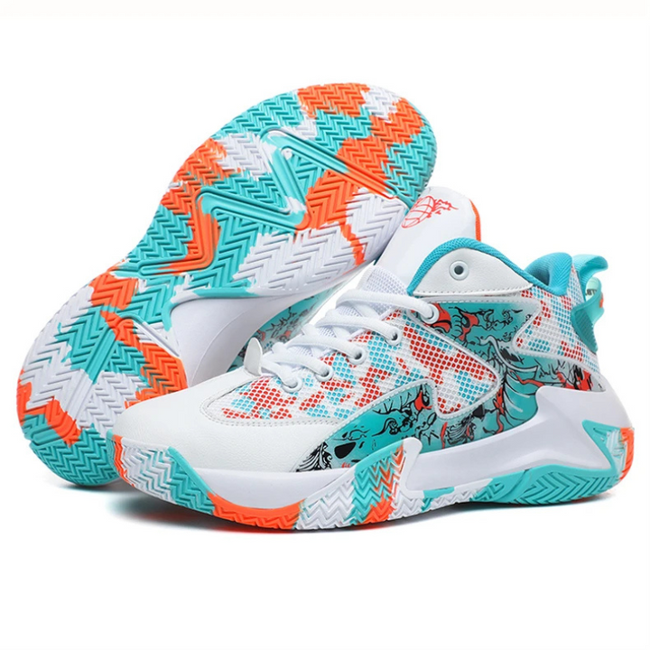 Bold Graphic Court Trainer - Seth
