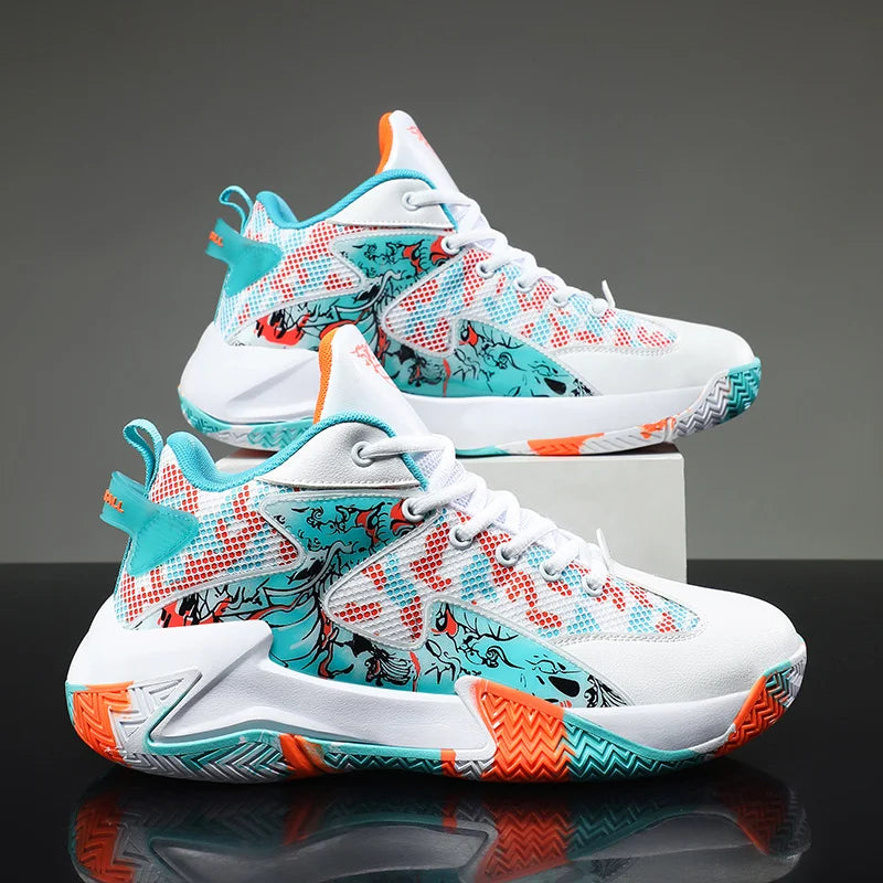 Bold Graphic Court Trainer - Seth
