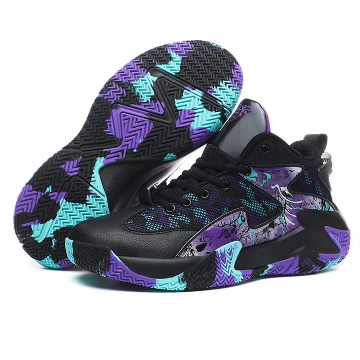 Bold Graphic Court Trainer - Seth