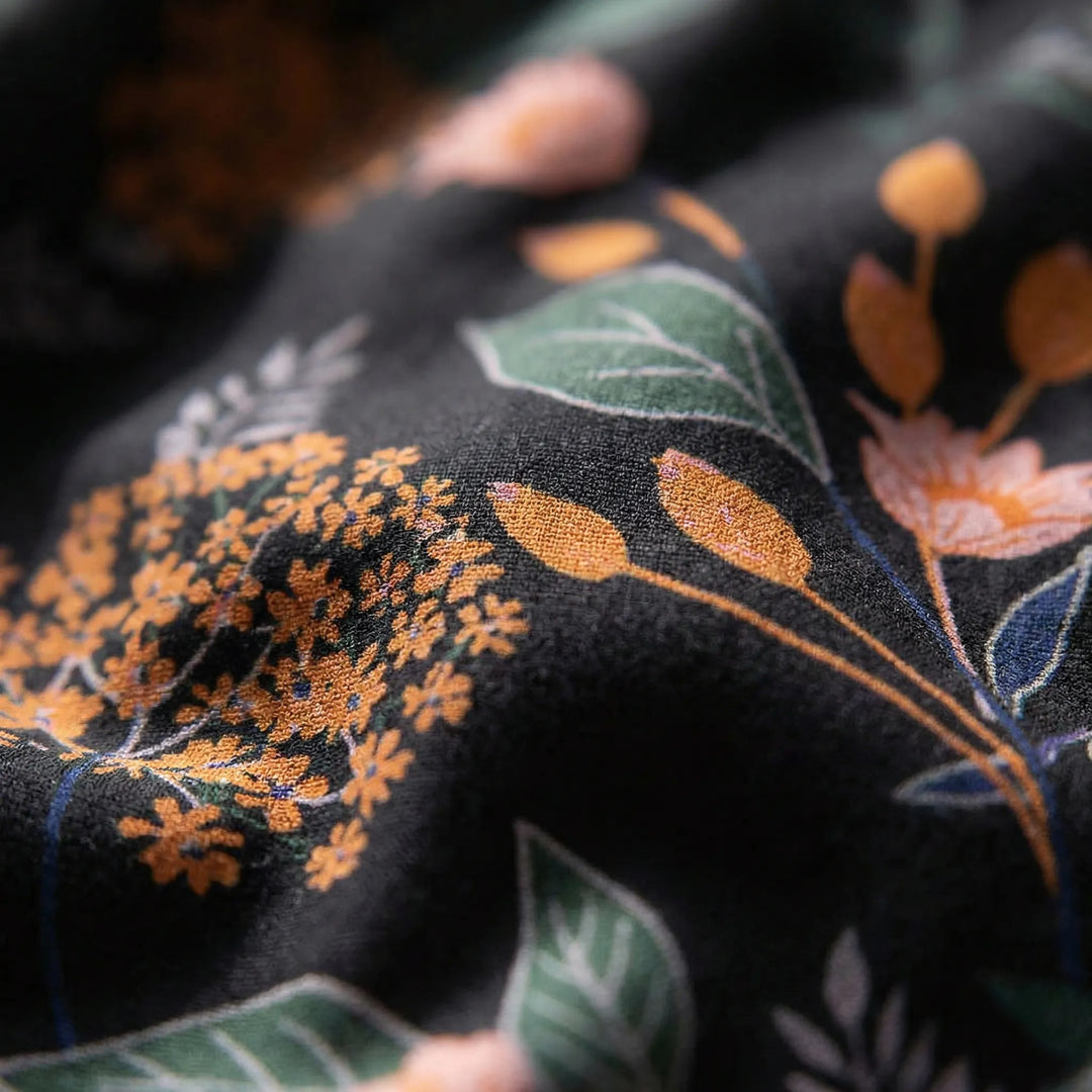 Botanisch Gemustertes Sommerkleid - Miray