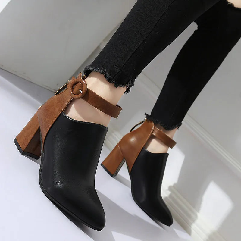 Women's Ankle Boots with Heel – Celeste