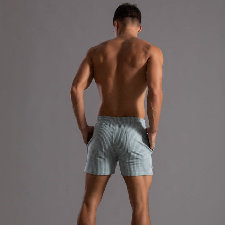 Sneldrogende & Stijlvolle Heren Zwemshorts van Ribstof-Polyester – Niko