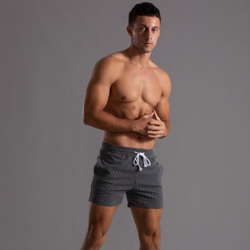 Sneldrogende & Stijlvolle Heren Zwemshorts van Ribstof-Polyester – Niko