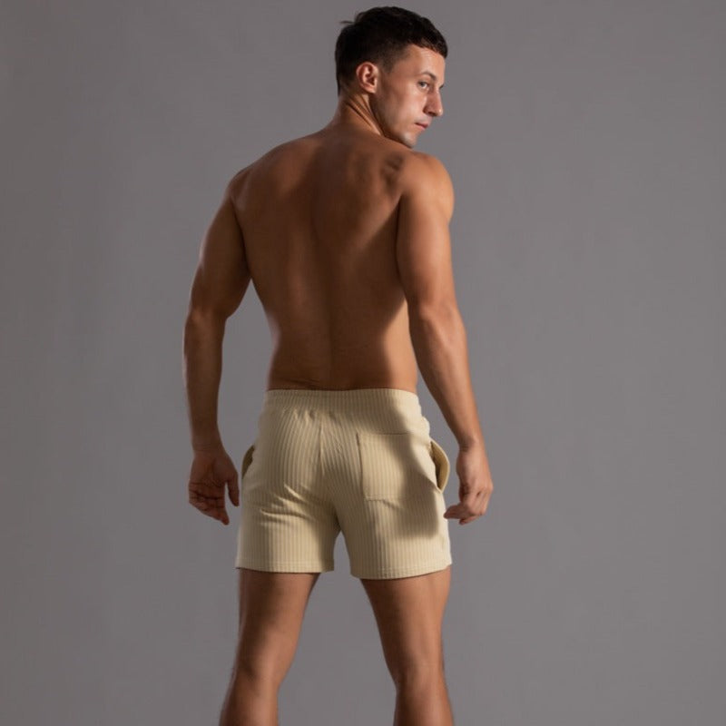 Sneldrogende & Stijlvolle Heren Zwemshorts van Ribstof-Polyester – Niko