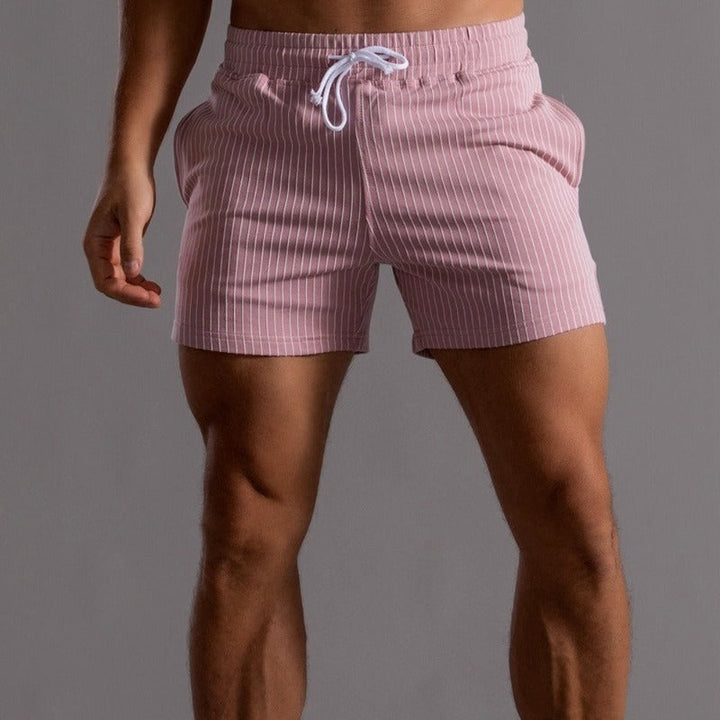 Sneldrogende & Stijlvolle Heren Zwemshorts van Ribstof-Polyester – Niko