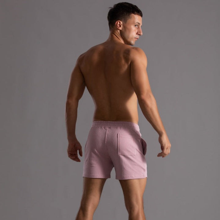 Sneldrogende & Stijlvolle Heren Zwemshorts van Ribstof-Polyester – Niko