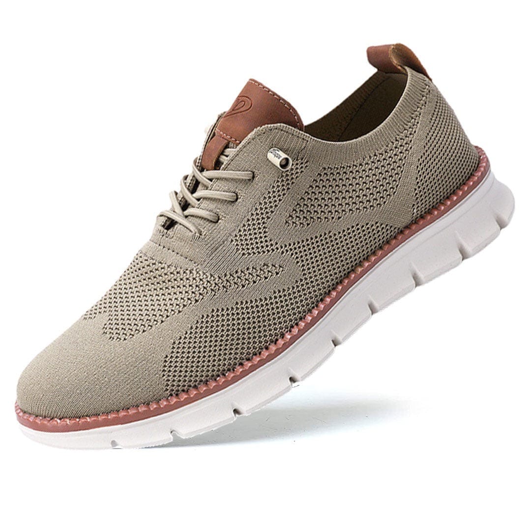 Breathable Lace-Up Men's Shoe In A Casual Style - Christopher