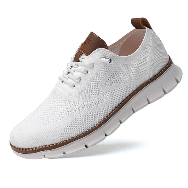 Breathable Lace-Up Men's Shoe In A Casual Style - Christopher