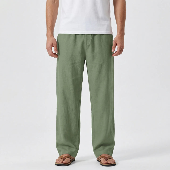 Breathable Wide-Leg Summer Trousers - Tyler