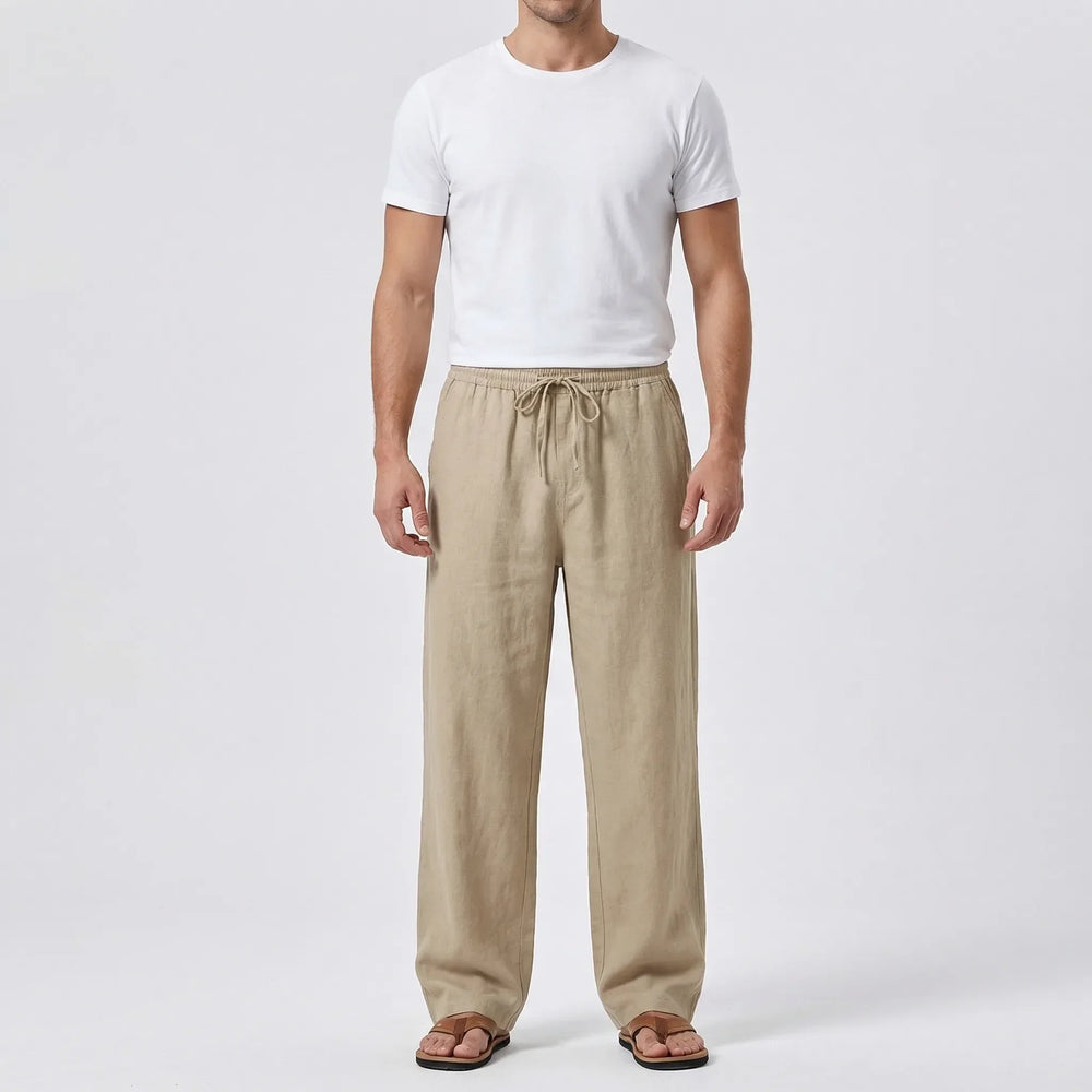 Breathable Wide-Leg Summer Trousers - Tyler