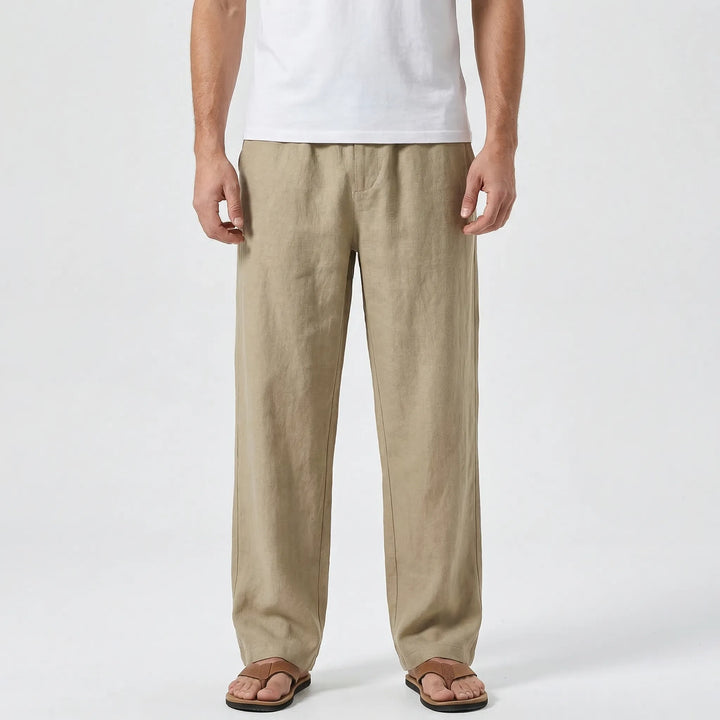 Breathable Wide-Leg Summer Trousers - Tyler