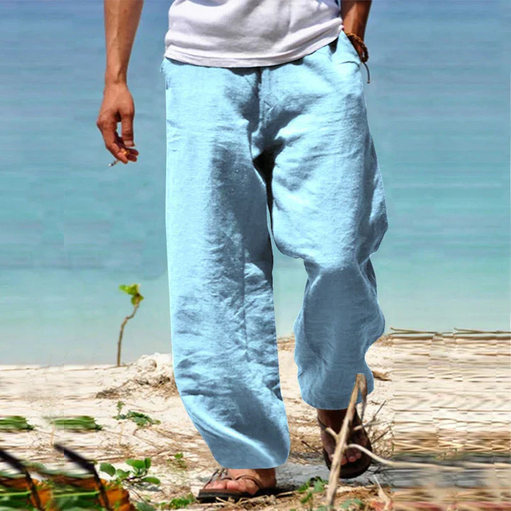 Breathable Wide-Leg Summer Trousers - Tyler