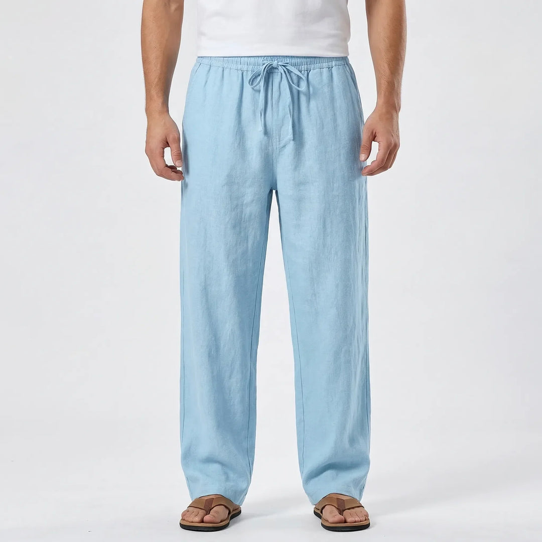 Breathable Wide-Leg Summer Trousers - Tyler