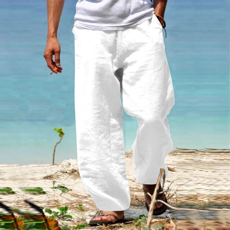 Breathable Wide-Leg Summer Trousers - Tyler