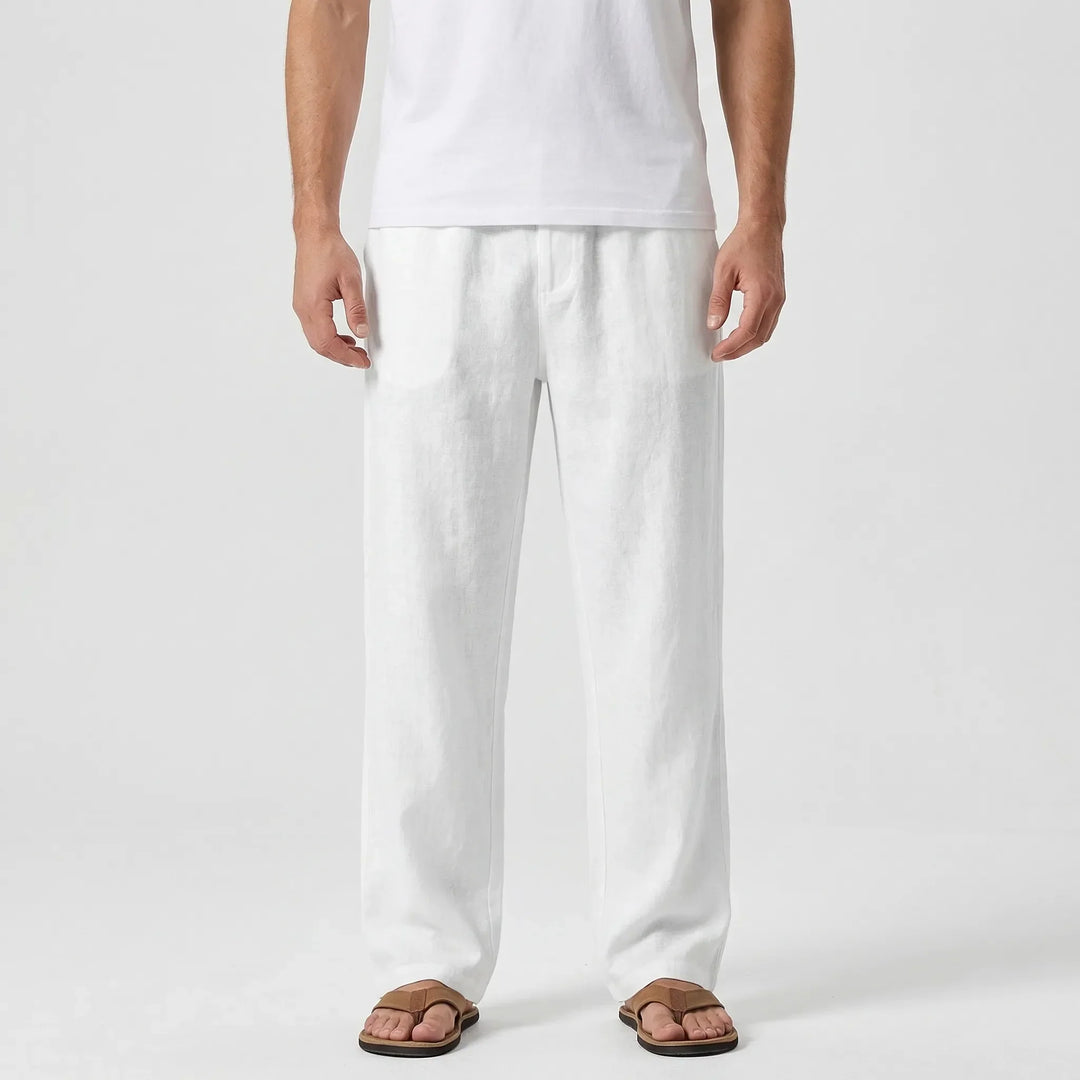 Breathable Wide-Leg Summer Trousers - Tyler