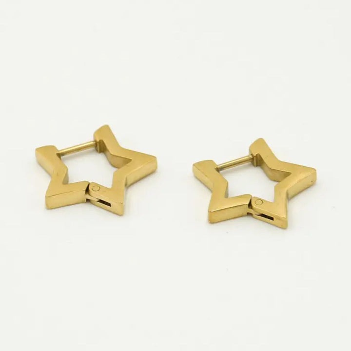 Kolczyki Sammy Jackson™ Gouden Ster | Stylowe i Hipoalergiczne