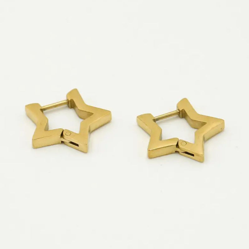 Kolczyki Sammy Jackson™ Gouden Ster | Stylowe i Hipoalergiczne