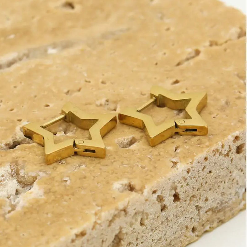 Kolczyki Sammy Jackson™ Gouden Ster | Stylowe i Hipoalergiczne