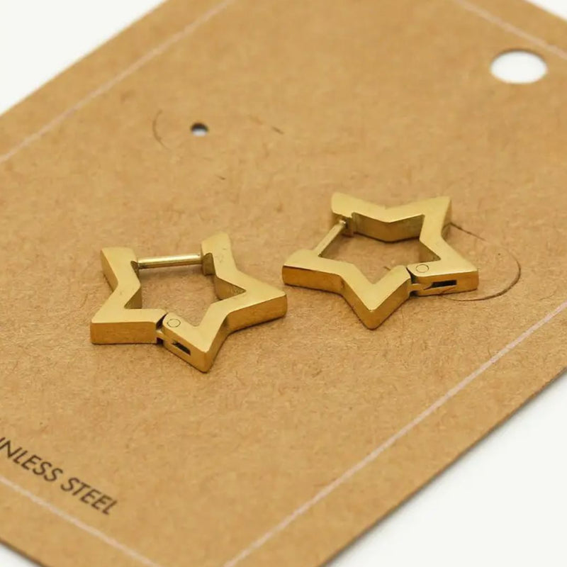 Kolczyki Sammy Jackson™ Gouden Ster | Stylowe i Hipoalergiczne