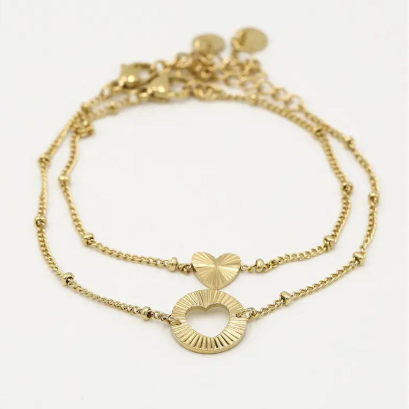 Sammy Jackson™ Gold Friendship Bracelet Set | Stylish & Versatile